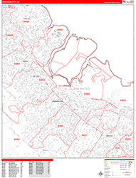 Red Line Map Example